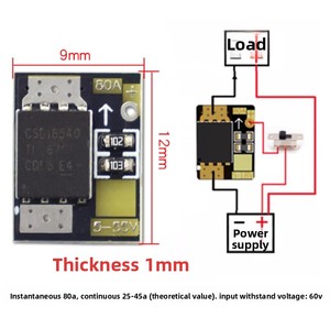 Mini công suất cao MOSFET chuyển đổi mô-đun 10-30V 10A PWM điều khiển tốc độ cho động cơ DC LED Strip và tải điện - Product Image 6