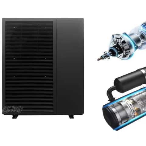 R32 DC Inverter Heat Pump With Wi-Fi High Efficiency Electric Powered for Comfortable Residential Household Use Durable Metal