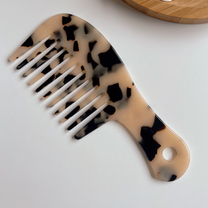 แปรงหวีผมอะซิติกแอซิดแบบวินเทจยืดหยุ่น - Product Image 3