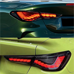Luz Trasera LED Secuencial Ámbar para <span class=keywords><strong>BMW</strong></span> Serie 4 Gran Coupé G26 <span class=keywords><strong>2021</strong></span> 2022 2023 2024 2025 2026 con Lente Ahumada - Product Image 2