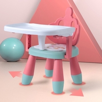 Prodigy CF003 Chaise haute multifonctionnelle avec couvre-chaise et table pour repas et alimentation, dotée d'un dispositif de sécurité