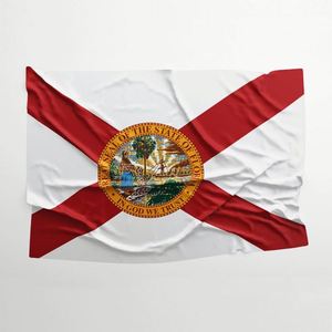 Drapeau de l'État de Floride personnalisé pour l'extérieur, 3x5 pieds, résistant à la décoloration, bannière en polyester durable avec œillets en laiton - Product Image 2