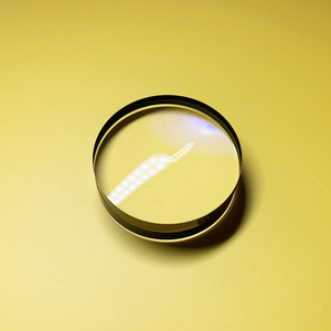 Tùy chỉnh quang học <span class=keywords><strong>AR</strong></span> lớp phủ màu đen K9 plano-lồi cầu <span class=keywords><strong>Achromatic</strong></span> ống kính đôi - Product Image 4