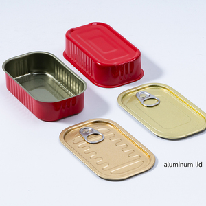 Atacado #311 Retangular Sardinha Vazia Peixe Latas De Latas De Embalagem - Product Image 2