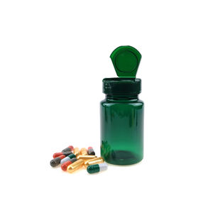 Botella de Plástico de 120cc para Cápsulas Médicas y Empaque de Píldoras, Personalizable - Product Image 2