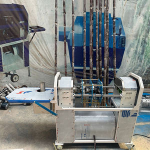 SUS 304 <span class=keywords><strong>lame</strong></span> matériel électrique canne à sucre Machine à éplucher canne à sucre troncation Skiving Machine canne à sucre aboiement Machine - Product Image 3