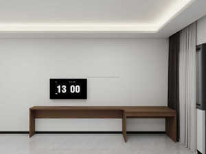 3 Star Hotel Full Room Furniture Modern Bedroom Sets Cheap Wooden <b>Bed</b> <b>Frame</b> With Headboard Nightstands TV Stand & Wardrobe - Product Image 6