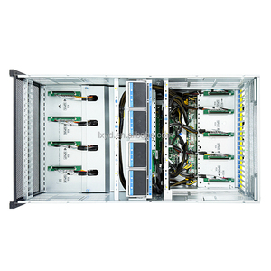 เซิร์ฟเวอร์แบบแร็ค 7U900 Barebone พร้อมเมนบอร์ดและพัดลมแบบกำหนดเอง รองรับการ์ดจอ 8 ตัว สำหรับการฝึกอบรม ChatGPT AI และการประมวลผลข้อมูลขนาดใหญ่ - Product Image 4