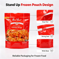 Bolsas Personalizadas para Alimentos Congelados, Empaque para Carne, Pollo, Pescado, Camarones, Bolsa para Congelador