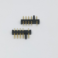 Connecteur mâle à lame centrale haute intensité DGDTE B02M-5P (4+1) 2,5 mm pour chargeur de batterie d'ordinateur portable, drone, caméra - Alliage de cuivre