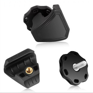 Clip para visera de casco, tornillo de cabeza hexagonal de plástico de liberación rápida, juego de sujeción sin herramientas para accesorios de casco de rugby - Product Image 1