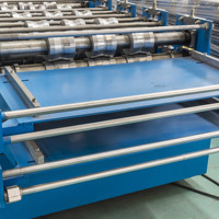 Prix de la machine de fabrication de profilés de tuiles en métal galvanisé, panneau de toiture, tôle d'acier émaillée, machine de formage à froid