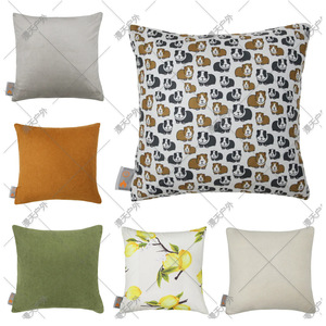 Christmas Heated Pillow Square Cotton Embroidery Design <b>For</b> Camping Outdoor Use - Product Image 4