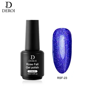 Cos Beauty Glitter Uv Gel Polish Hoge Gepigmenteerde Langdurige Laser Effect Reflecterende Glitter Gel Polish