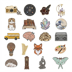 Pin de Esmalte Metálico con Diseño Personalizado, Sin Pedido Mínimo, Logotipo Personalizado, Esmalte Duro, Estilo Japonés, Moderno, Antiguo, Souvenir - Product Image 5