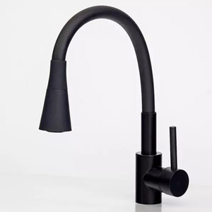<span class=keywords><strong>Robinet</strong></span> de cuisine moderne à poignée unique en acier inoxydable, <span class=keywords><strong>robinet</strong></span> d'<span class=keywords><strong>eau</strong></span> <span class=keywords><strong>chaude</strong></span> et <span class=keywords><strong>froide</strong></span> noir mat commercial, <span class=keywords><strong>robinet</strong></span> de lavabo rotatif flexible - Product Image 6