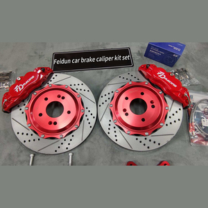 Voiture de course haute performance gros kit de frein étrier 6 Pistons 4 Pistons étrier de frein 44011-EM11A pour Tiida C11 C12 Qashqai J10 - Product Image 5