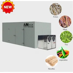 उद्देश्य गर्मी पंप औद्योगिक सुखाने मांस मछली सब्जी फल ड्रायर मशीन बिक्री वाणिज्यिक स्टेनलेस स्टील खाद्य Dehydrator मशीन