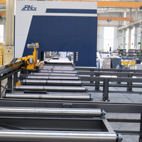 FINCM Tekla Structure en acier 3D Meilleur coupe-fibre CNC 12kw 20kw Channel Steel I H Beam Machines de découpe laser dans la construction