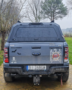 Cubierta de Acero para Camioneta 4x4 de Doble Cabina, Compatible con Ford F150 Raptor <span class=keywords><strong>2023</strong></span>, Accesorios Impermeables, Techo Rígido para Camioneta Raptor <span class=keywords><strong>Ranger</strong></span> - Product Image 2