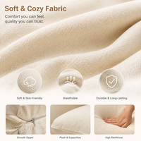 Modulares Ecksofa Cloud-Sofa L-förmige Couches für Wohnzimmer Luxuriöses Inneneinrichtungs-Set Keine Montage Erforderlich
