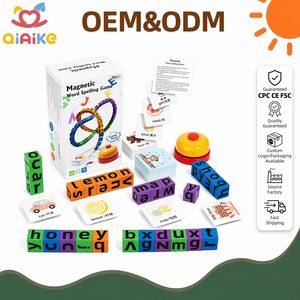 <span class=keywords><strong>Gioco</strong></span> Montessori in Legno per l'Apprendimento delle <span class=keywords><strong>Parole</strong></span>, Cubi Colorati per il Riconoscimento dell'Alfabeto, <span class=keywords><strong>Gioco</strong></span> Educativo per Bambini - Product Image 1