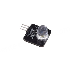 Module LED 10 mm, capteur de lumière LED, voyant LED rouge, jaune, bleu, vert, blanc, bloc électronique - Product Image 5