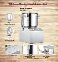 Horus 3l/6l/8l/13l Elektrische Groentechopper Groente Snijmachine Kom Chopper Machine