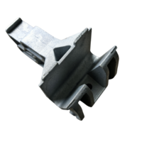 Pince à verre en aluminium haute résistance pour balustrade d'escalator, clip de fixation automatique pour verre de passerelle, accessoires mécaniques d'escalator