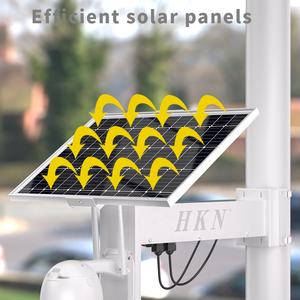 <span class=keywords><strong>HKN</strong></span> 120W 40AH Batería integrada Panel solar Sistema de suministro de energía para cámara IP DE SEGURIDAD CCTV con tarjeta Sim - Product Image 4