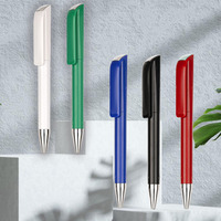 Bolígrafo Multicolor Retráctil en Oferta, Bolígrafo Promocional de Plástico con Logotipo Personalizado