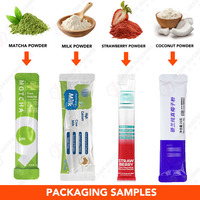 Verticale Multilane Fruitpoeder Oranje Poeder Verpakkingsapparatuur Automatische Sticks Sachet Boerenkoolpoeder Verpakkingsmachine