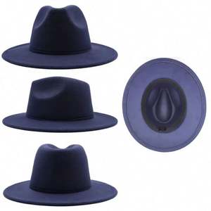 Chapeau de fête unisexe personnalisable avec doublure en satin, tissu polyester/coton, couleur marron - Haute qualité - Product Image 1