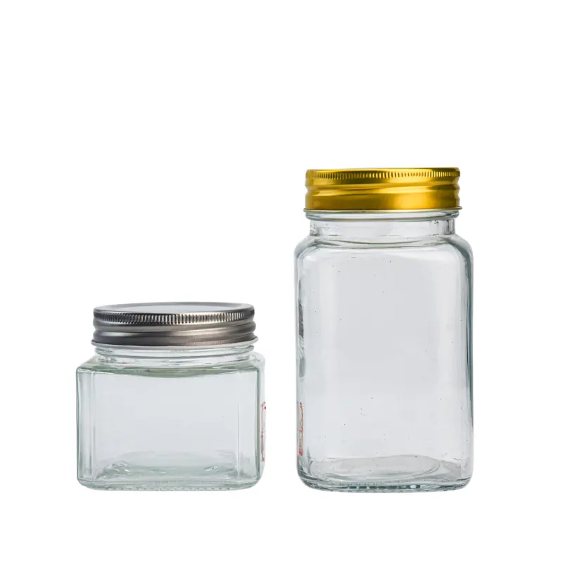 संपूर्ण टिकाऊ खाद्य संरक्षण ग्लास जार - ताजगी के लिए वायुरोधी, बहु-आकार, टिकाऊ कंटेनर