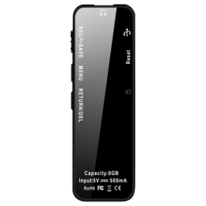 Nouveau enregistreur numérique intelligent à commande vocale, Portable, son HD, Audio, enregistrement téléphonique, <span class=keywords><strong>Dictaphone</strong></span>, MP3 - Product Image 4