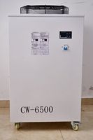 Vente directe usine : Refroidisseur d'eau industriel à compresseur refroidi par air, stable, pour laser CO2 CW 6300