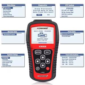 Scanner Automobile Outil de Diagnostic <span class=keywords><strong>Konnwei</strong></span> <span class=keywords><strong>KW808</strong></span> OBD2 pour Toutes Voitures - Product Image 3