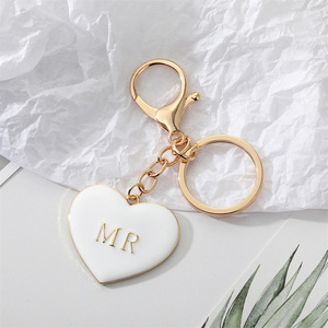 Khuyến mãi nhà sản xuất tùy chỉnh 2D 3D thư phim hoạt hình xoay Keyring men cứng hình trái tim kim loại <span class=keywords><strong>Keychain</strong></span> - Product Image 5