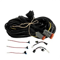 Neue Automotive Nebelscheinwerfer 4-Pin Dual DT 12V/24V Ein/Aus-Schalter IP68 Wasserdicht 300W LED DRL Fahrlicht Universelles Montage-Kit