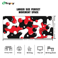 Xxl impression tapis de souris accessoires informatiques tapis de souris de jeu antidérapant Gamer grand tapis de bureau étanche tapis de Table de bureau