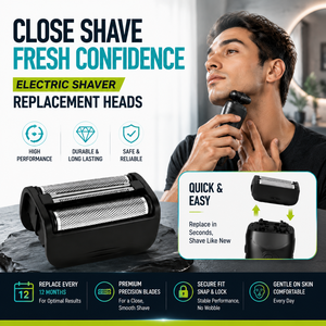 Men's Electric Shaver <b>Head</b> Replacement Blades Foil Screen Kit Swedish Stainless Steel Universal <b>Razor</b> Components Custom OEM/ODM - Product Image 1