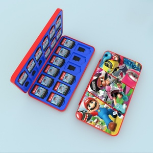 สำหรับกระเป๋าเก็บเกมที่ใช้งานร่วมกันได้ 24 ช่อง วัสดุ ABS+ซิลิโคน หลายสี ป้องกันการกระแทก ขนาด 19x9x1.8 ซม. - Product Image 3