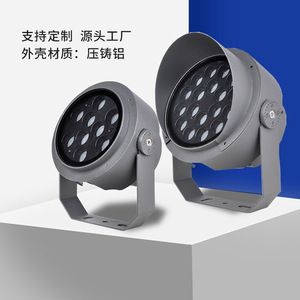 ไฟสปอตไลท์ LED ทรงกลม สำหรับภายนอกอาคาร กันน้ำ เหมาะสำหรับสวน ลานกิจกรรม ตกแต่งภูมิทัศน์ ต้นไม้ ผนัง  และโครงการแสงสว่าง - Product Image 1