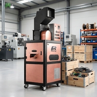 Machine de recyclage de câbles en cuivre semi-petite avec garantie d'un an personnalisée, prix du fabricant