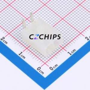 X9357WR-02S-N2SN Wire-to-Board Pin Header Bent Lead Through Hole,P=4.2mm Connector 1x2P 4.2mm Right Angle Insert 2P - Product Image 1