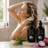 Champú y Acondicionador SILU Natural de Romero y Cebolla con Aminoácidos para el Cuidado del Cabello, Proveedor de Marca Privada OEM
