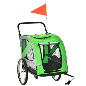 Venta caliente Carrier Pet Dog Trailers Utilidad Bicicleta Motocicleta Remolque Jogging Cochecito <span class=keywords><strong>con</strong></span> <span class=keywords><strong>ruedas</strong></span> de 360 grados - Product Image 5