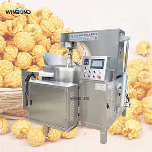 Máquina de <span class=keywords><strong>Palomitas</strong></span> de Maíz Profesional de Gran Capacidad Automática de 100L, Máquina para <span class=keywords><strong>Hacer</strong></span> <span class=keywords><strong>Palomitas</strong></span> de Maíz <span class=keywords><strong>con</strong></span> Calor a Gas - Product Image 1