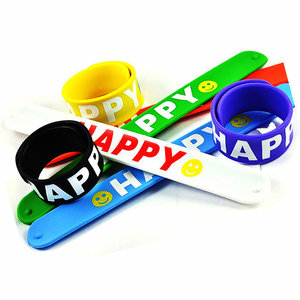 Pulsera Promocional de Silicona con Logotipo Impreso, Pulsera Flexible de Silicona para Niños, Identificación, Fiestas, Entrada, Pulsera de Goma - Product Image 2