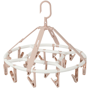 Colgador de Plástico Multifuncional en Forma de Pétalo para Secar Calcetines con 12 Pinzas, Gran Venta - Product Image 1
